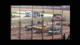 preview picture of video 'Door County Fair Sturgeon Bay, WI. Truck Class Demolition Derby 2013 Dave Northcott Wins #76'