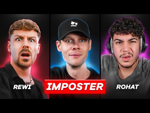 STREAMER vs IMPOSTER!🧐😂 mit UnsympathischTV, Rewi, Rohat, Wichtiger, Fabo, Elquaria & Huy
