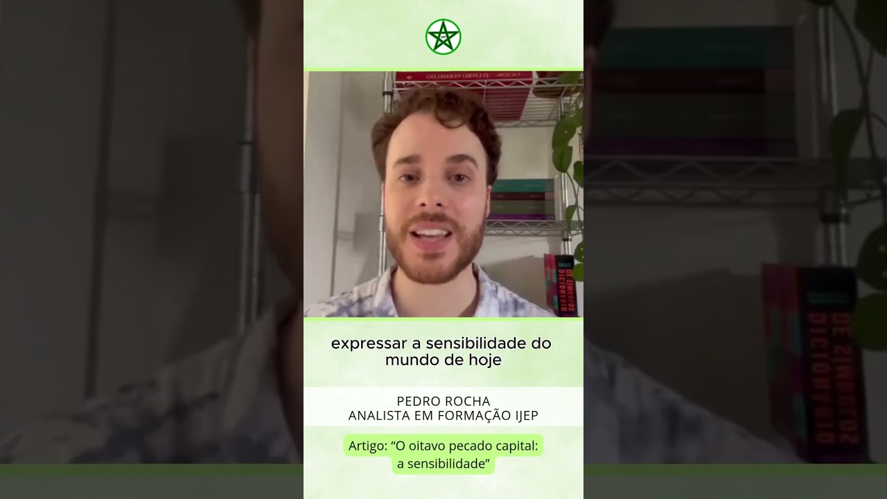 Artigo: O oitavo pecado capital: a sensibilidade