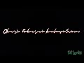 Ranga Ranga Vaibhavanga Movie Kothaga Ledhenti Song Whatsapp Status Black Screen DS Lyrics