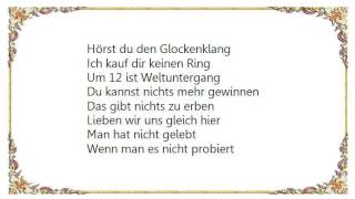 Herbert Grönemeyer - Viertel Vor Lyrics