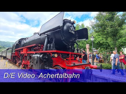 2022 Dampfsonderfahrt im Achertal mit 23 058