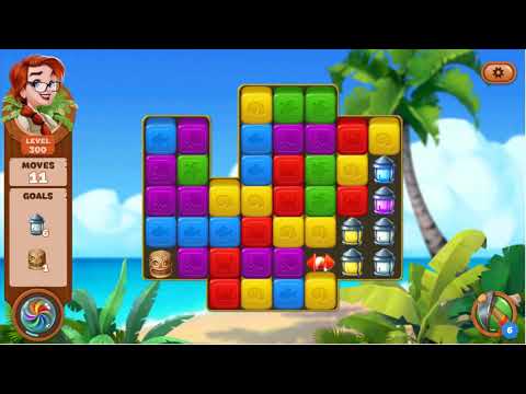 Lost Island Blast Adventure Level 300 - No Boosters