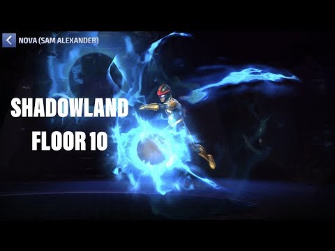 Marvel Future Fight Shadowland floor 10 : NOVA(SAM ALEXANDER)