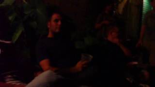 Night time Random Pan of people present