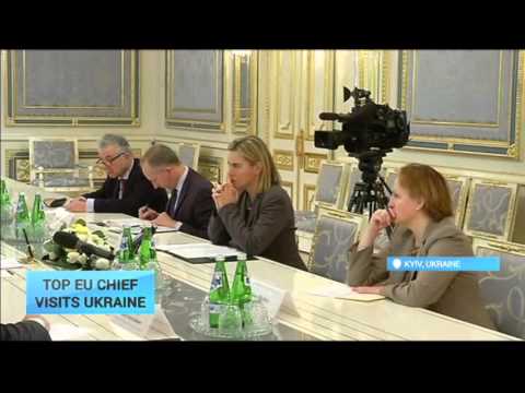 Top EU Chief Visits Kyiv: Ukraine tops European agenda, says Mogherini