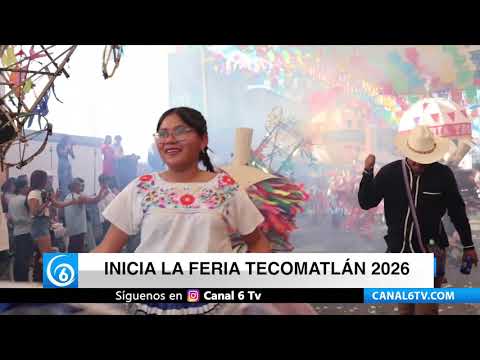 Video: Inicia la Feria Tecomatlán 2026