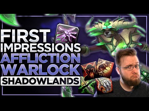 NEW Soul Shard SPENDER! Not UA?!? Affliction Warlock | WoW Shadowlands Alpha [1st Pass] FinalBossTV