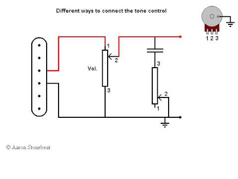 Basic Guitar Electronics XIX - Twelve ways to connect the tone control