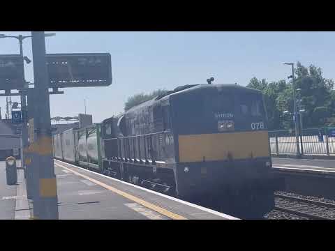 Irish Rail Class 071, Freight- IWT Liner, Hazelhatch & Celbridge