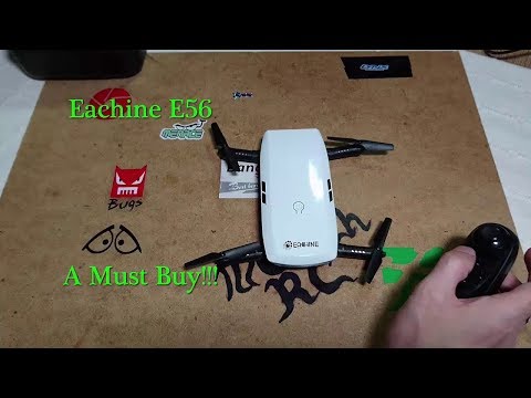 Eachine E56 2MP 720P Camera Overview And Outdoor Test Flight