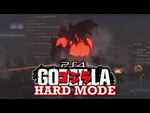 Burning Godzilla Hard Mode Longplay - GODZILLA [PS4]
