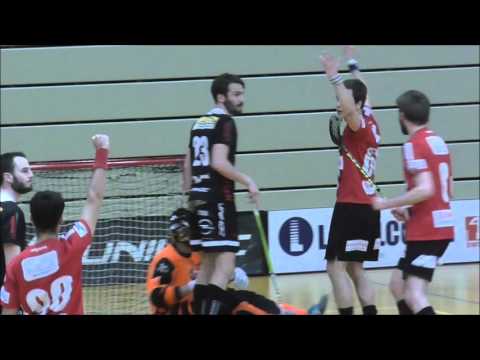 1. Playoff Final. Unihockey Fribourg - Unihockey Basel Regio