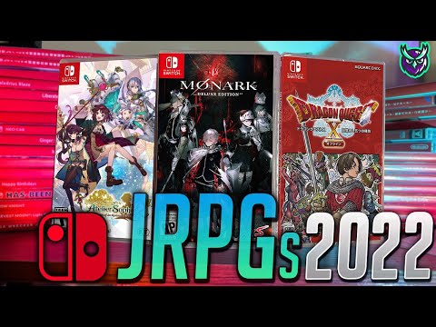 12 EXCITING Switch JRPG Games YOU NEED in 2022!
