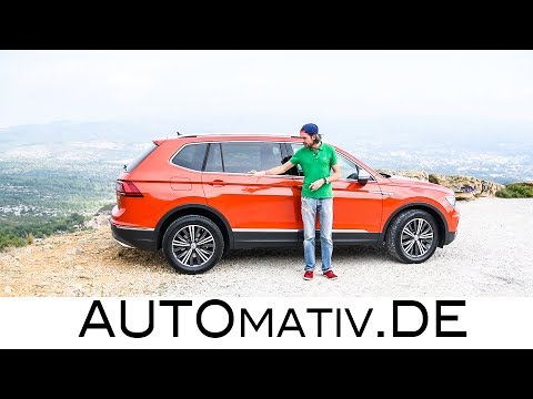 VW Volkswagen Tiguan Allspace (2.0l TDI, 240 PS) im ersten Fahrbericht und Test | AUTOmativ.de