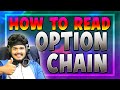 OPTION CHAIN EXPLAINED | FREE OPTION CHAIN COURSE | OPTION CHAIN कैसे पढ़े | LEGACY EARN