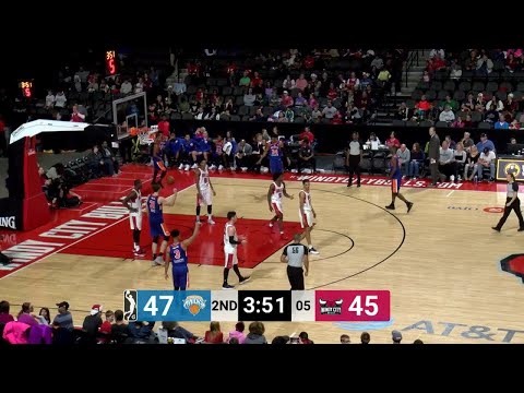 Xavier Rathan-Mayes with the And-1!