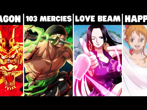 EVERY One Piece Character and Their STRONGEST Attack!
