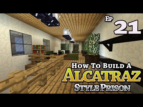 Alcatraz Style Prison :: How To Build :: Minecraft :: E21 :: Z One N Only