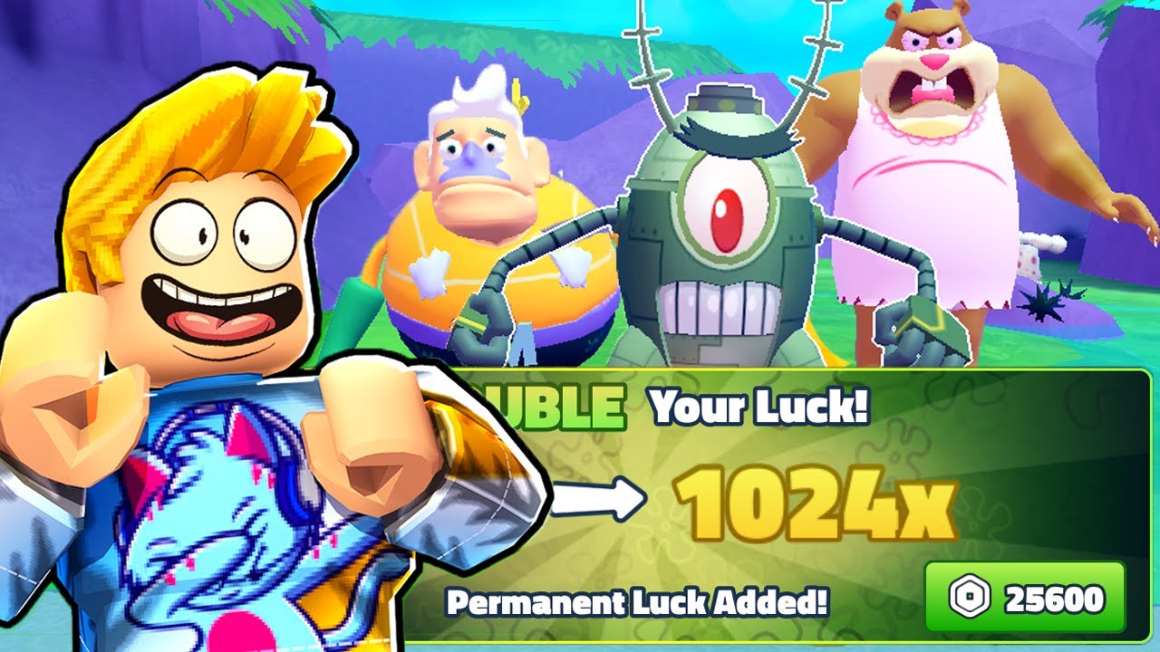 BUYING 1024X LUCK in SpongeBob Tower Defense (CRAZY LUCKY!)