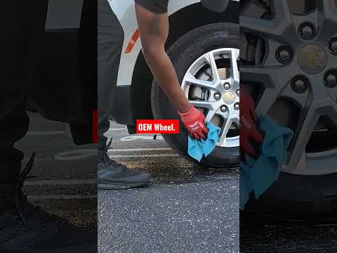 Wheel Skins vs. Gloss Black OEM Rims #youtubeshorts #chevy @coasttocoastintl