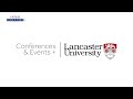 Top Meeting Rooms hire in Lancaster. Meeting space to hire in Lancaster University Conferences and Events