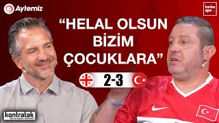 🔴 CANLI | Gürcistan - Türkiye Maç Sonu | Nihat Kahveci, Nebil Evren | Kontratak