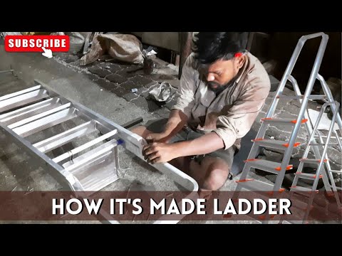 How it's made aluminum ladder