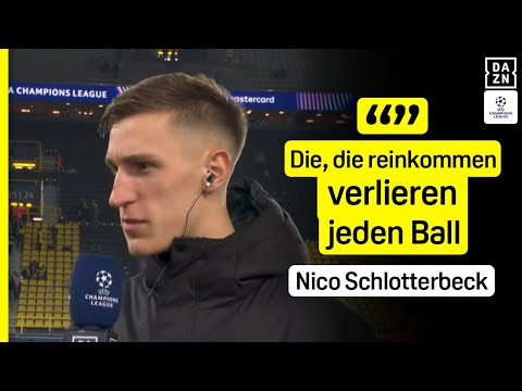 "Ist nicht bitter, sondern richtig schlecht!" - Nico Schlotterbeck | UEFA Champions League | DAZN