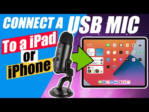 How to Connect any USB Microphone to an iPad/iPhone