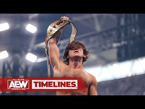 The RISE of the Cold-Hearted Handsome Devil & FTW Champion: HOOK! | AEW Timelines