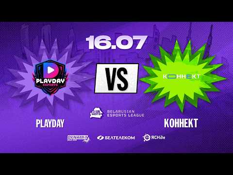 Belarusian Esports League S2 | Групповой этап | Playday Esports vs КОННЕКТ