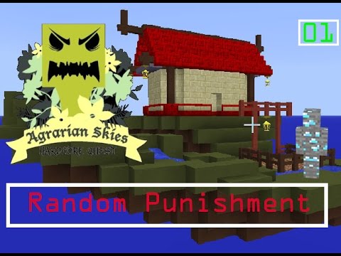 Agrarian Skies: Minecraft, Hardcore Quest Episode 1