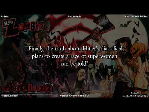 ROB ZOMBIE - WEREWOLF WOMEN OF THE SS LYRICS