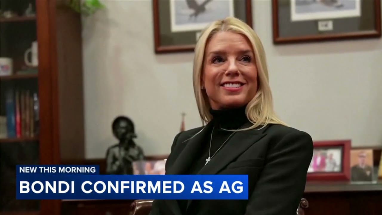 Senate confirms Pam Bondi as US attorney general
