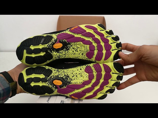 Vídeo relacionado con Vibram V-Run Retro_Red/Black/Grey, Zapatillas Mujer, 37 EU