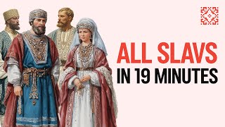 All Slavic countries and peoples in 19 minutes