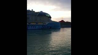 A majestic homecoming! Royal Caribbean's Icon of the Seas arrives at PortMiami