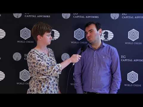Round 8. Interview with Mamedyarov
