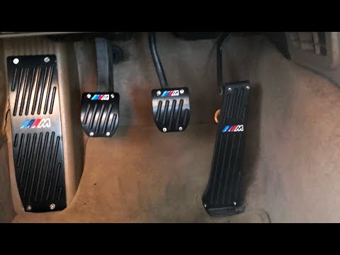 E46 E39 E36 E30 Z3 dead pedal install pedal covers diy all bmws #BMW #Z3 #BMWZ3 #E36
