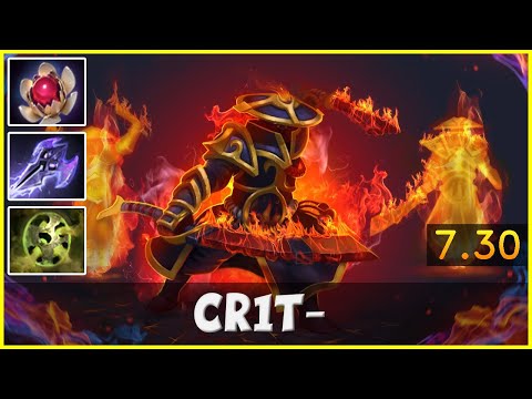 Cr1t- Ember Spirit | Dota 2 Gameplay - Dota 2 7.30