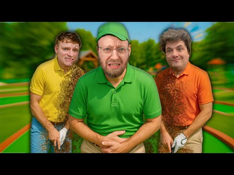 Mini Golf.. men Johnni sked i bukserne i raseri.