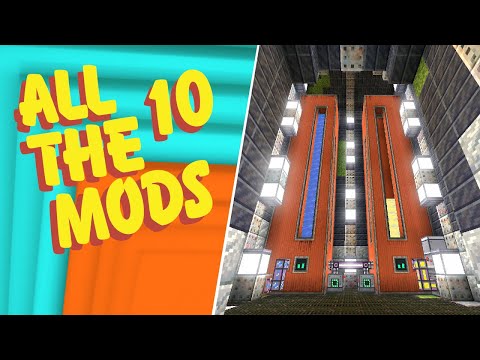 All The Mods 10 EP38 Atomic Disassembler and MAX Thermal Evaporation Towers