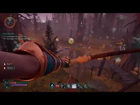 Avowed - bow vs Amadio and Xaurips outside cave on Path of the Damned difficulty