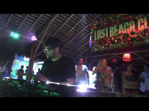 James Teej dj set @ Lost Beach Party Montanita Ecuador