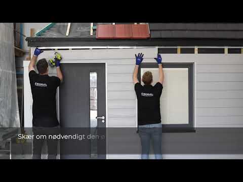 Cedral Lap kapitel 5: Montering af Cedral Lap planker