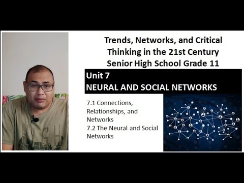 Trends, Network and Critical Thinking | Unit 7: Neural and Social Networks