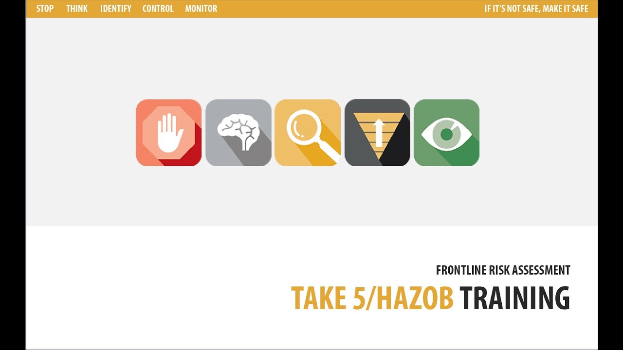 Take 5 Training Video