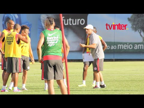 Inter realiza treino em dois turnos