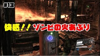 【ホラー】ゾンビは燃えない奴いるの？『バイオハザード６』実況#１３